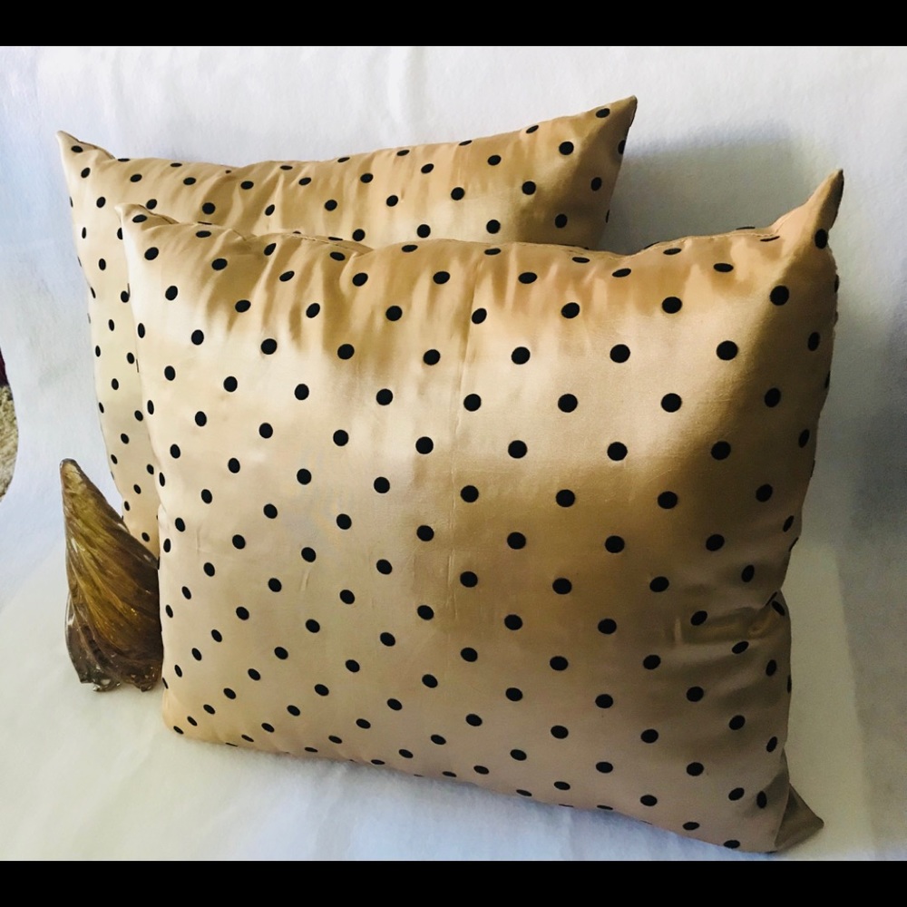 Homemade decorative pillows